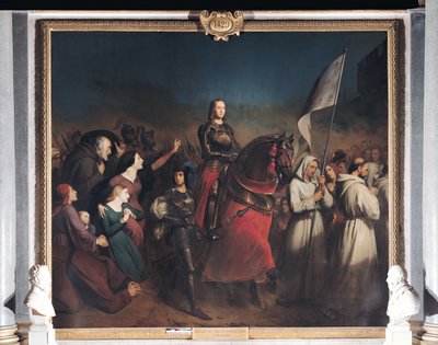 The Entry of Joan of Arc (1412-31) into Orleans, 8th May 1429, 1843 by Henry Scheffer